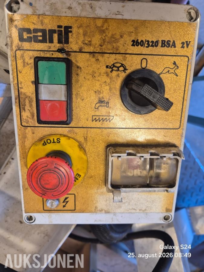 Carif 260 260 Sag til stål